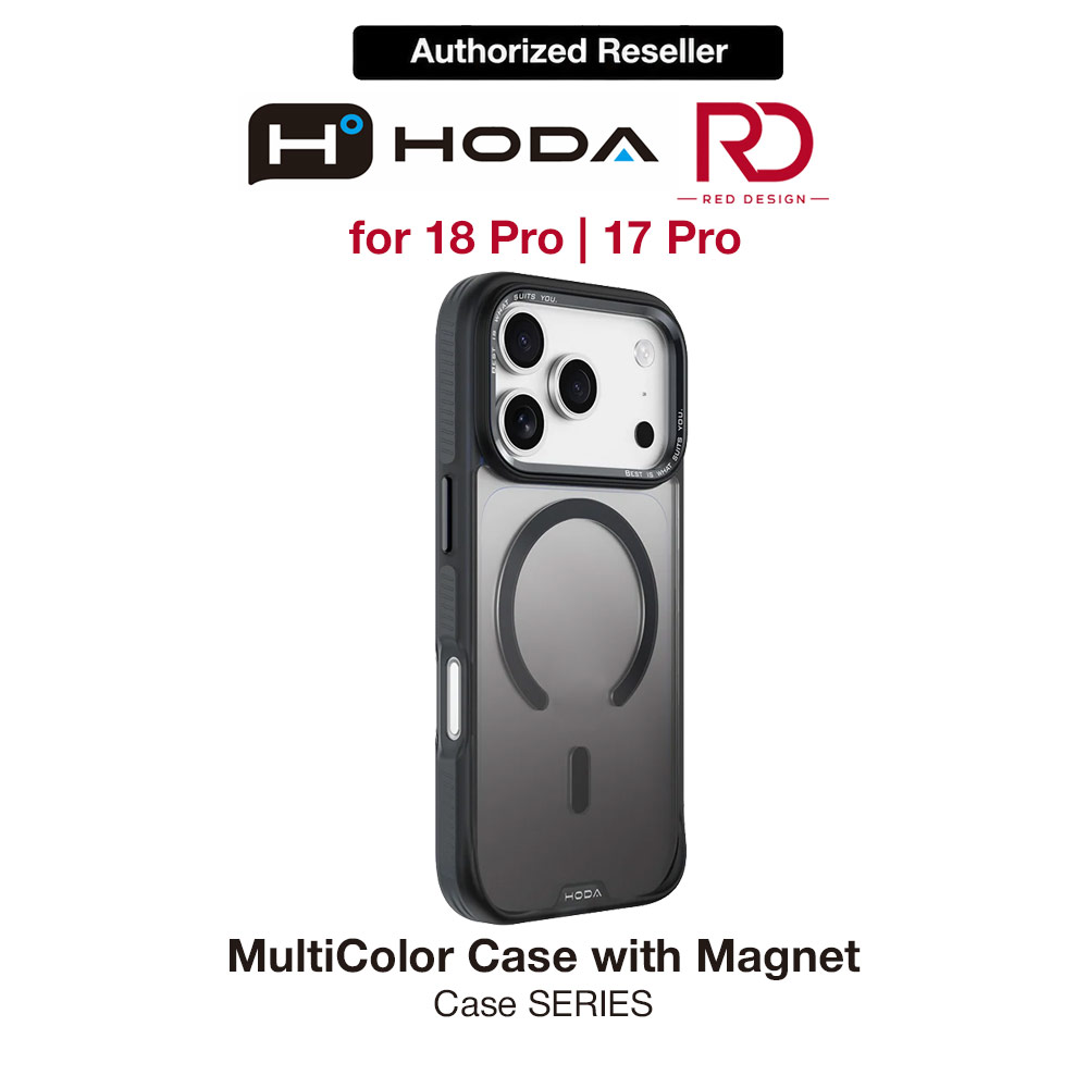Picture of Hoda MultiColor Case with Magnet for iPhone 18 Pro 17 Pro - Lunar Gray Apple iPhone 17 Pro 6.3- Apple iPhone 17 Pro 6.3 Cases, Apple iPhone 17 Pro 6.3 Covers, iPad Cases and a wide selection of Apple iPhone 17 Pro 6.3 Accessories in Malaysia, Sabah, Sarawak and Singapore 