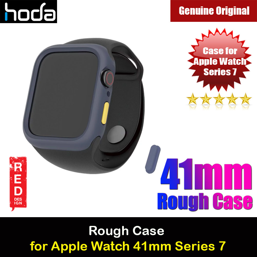 Picture of Hoda Rough Case Apple Watch 41mm Series 7 Protection Case (Blue) Apple Watch 41mm- Apple Watch 41mm Cases, Apple Watch 41mm Covers, iPad Cases and a wide selection of Apple Watch 41mm Accessories in Malaysia, Sabah, Sarawak and Singapore 