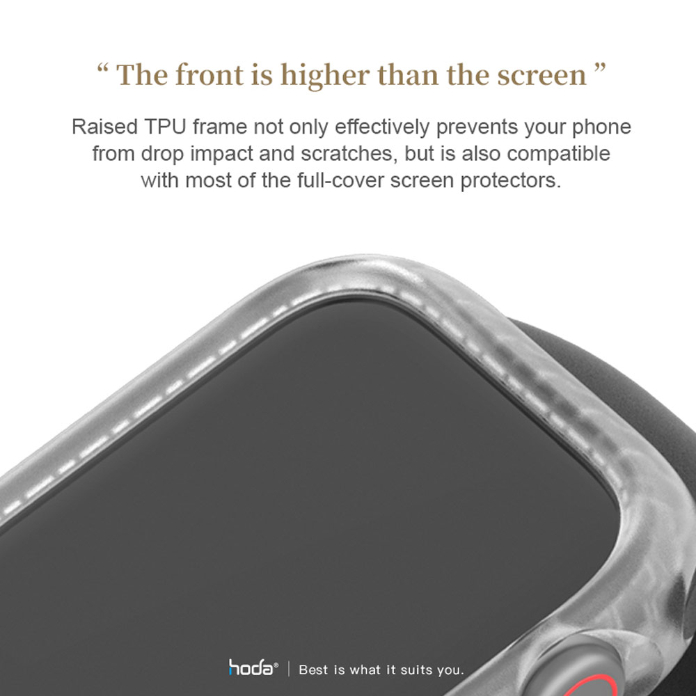 Picture of Apple Watch 45mm Case | Hoda Rough Case Apple Watch 45mm Series 7 Protection Case (Matte)