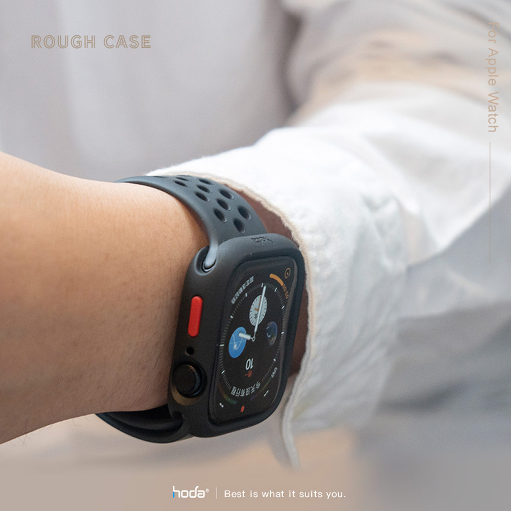 Picture of Apple Watch 45mm Case | Hoda Rough Case Apple Watch 45mm Series 7 Protection Case (Matte)