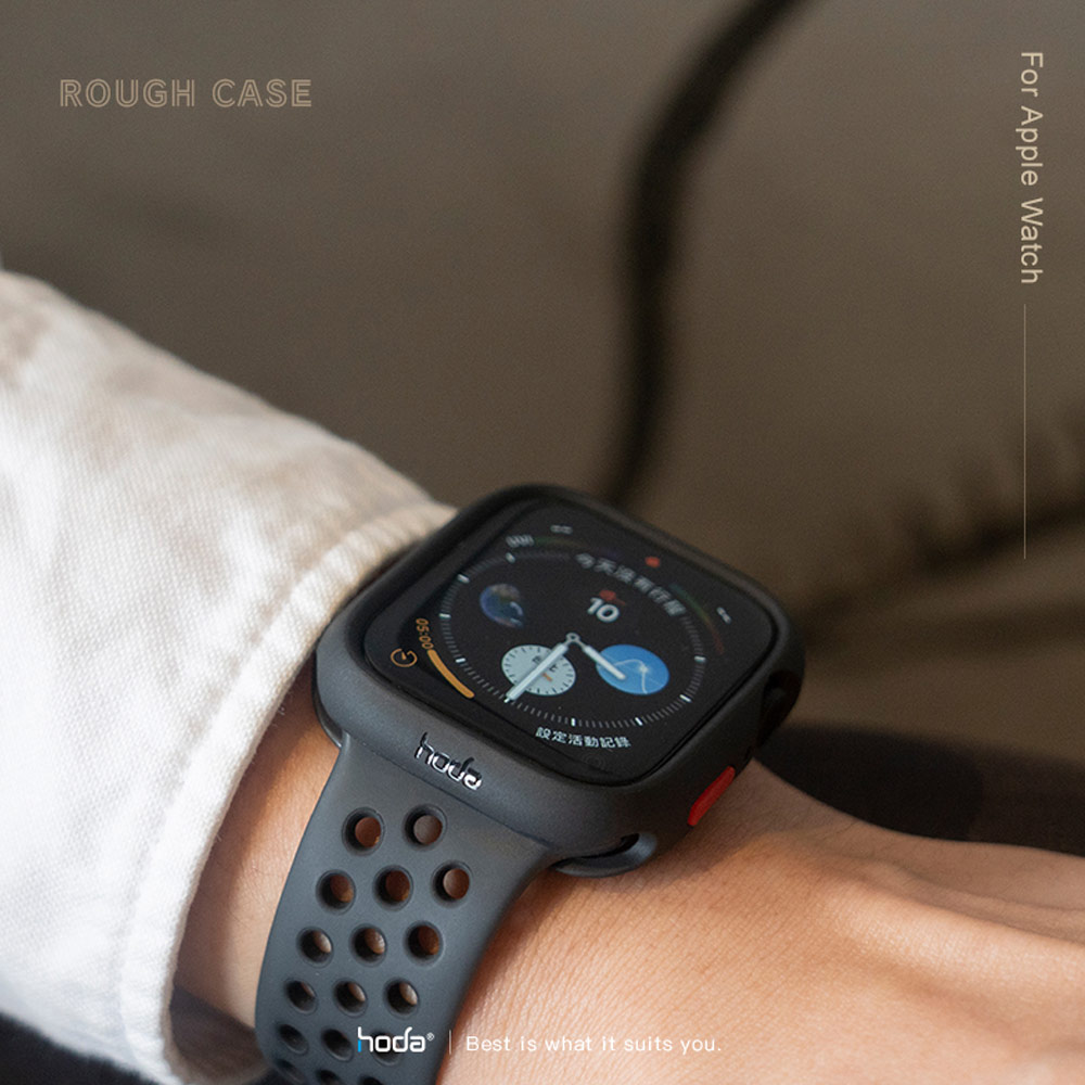 Picture of Apple Watch 45mm Case | Hoda Rough Case Apple Watch 45mm Series 7 Protection Case (Matte)