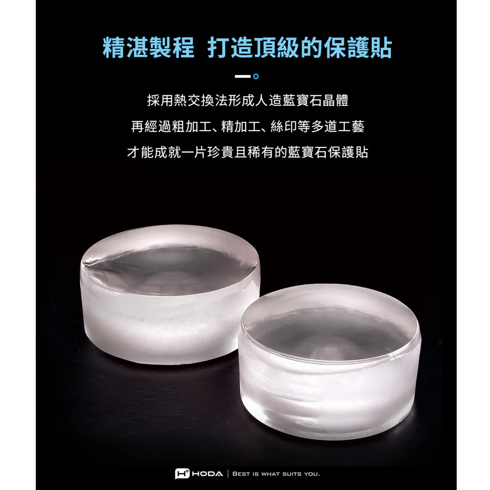 Picture of Apple iPhone 17 Pro 6.3 | Hoda Sapphire Lens Protector Monocular Like Design for iPhone 17 Pro Max 6.9 17 Pro 6.3 (3PCS Deep Blue)