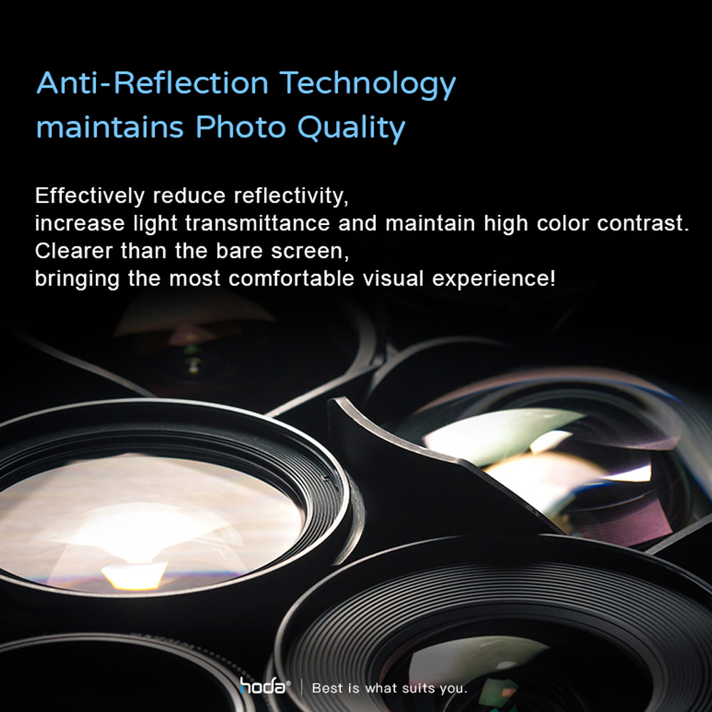 Picture of Apple iPhone 14 Plus 6.7  | Hoda Sapphire Lens Protector for iPhone 14 6.1 iPhone 14 Plus 6.7  (2PCS Black)