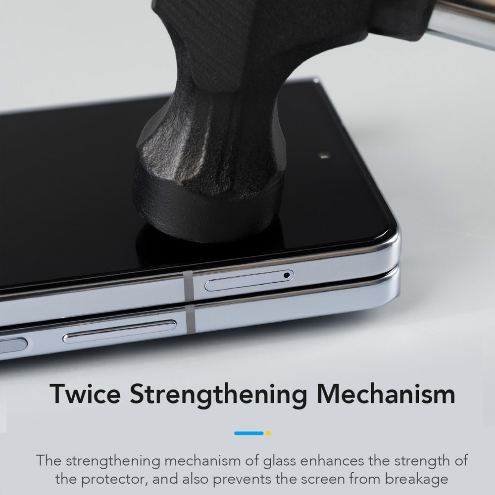 Picture of Samsung Galaxy S26 Ultra Screen Protector | Hoda Clear Full Coverage Tempered Glass Screen Protector for Samsung Galaxy S26 Ultra (Clear)