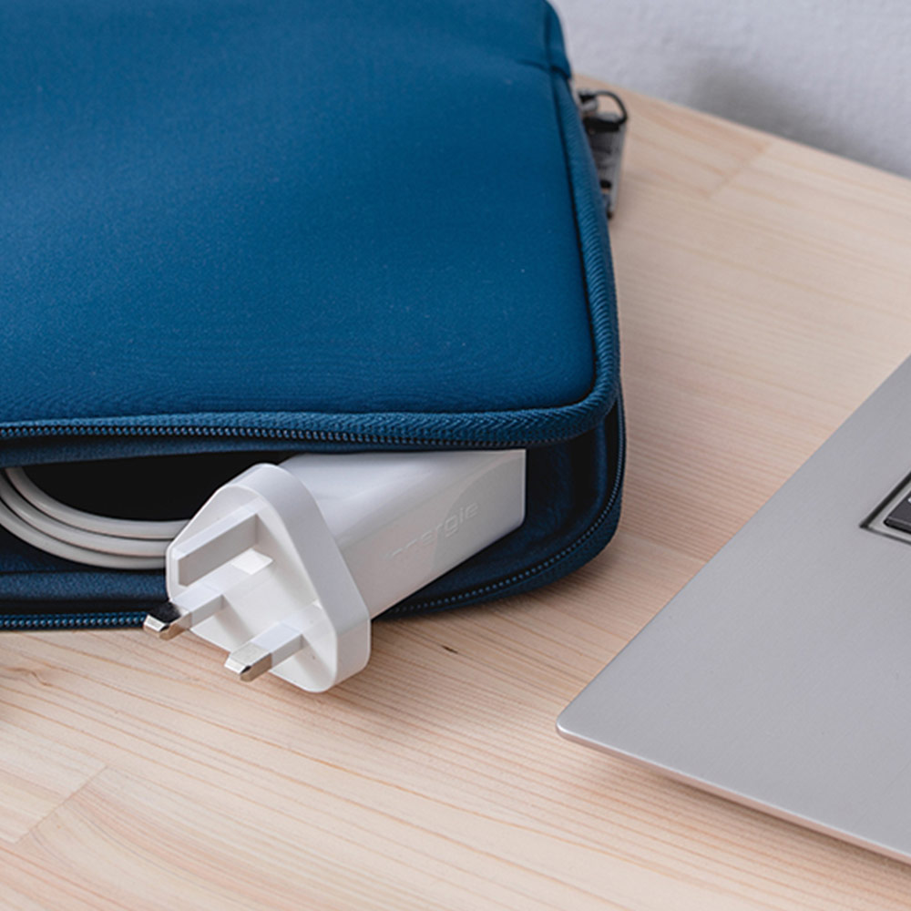 Picture of Innergie C6 60W PD PPS USB-C Power Delivery Fast Charge Small Compact Mini Wall Charger UK with Cable TIP for Asus HP Lenovo Dell Acer Laptop Notebook