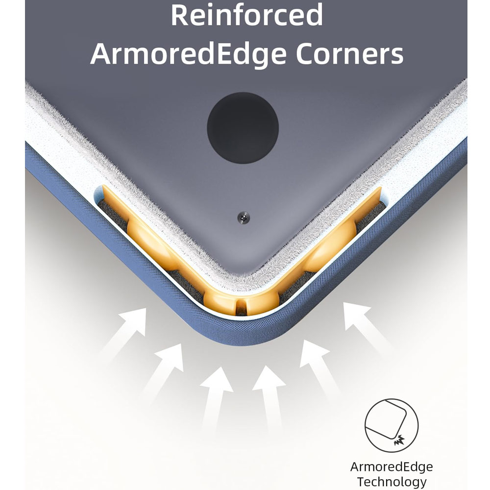 Picture of Innostyle Omiprotect Carrying Sleeve Shock Proof Laptop Notebook Sleeve with Front Compartment for up to 14 inches Laptop (Midnight Blue)