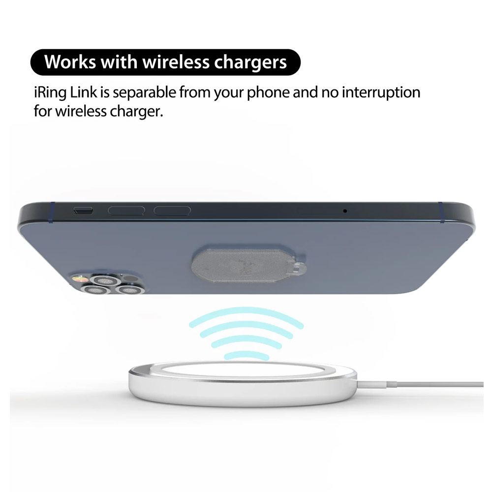 Picture of AAUXX iRing Pop Ring Holder Phone Grip and Kickstand Stand Work with wireless charging (Emerald)