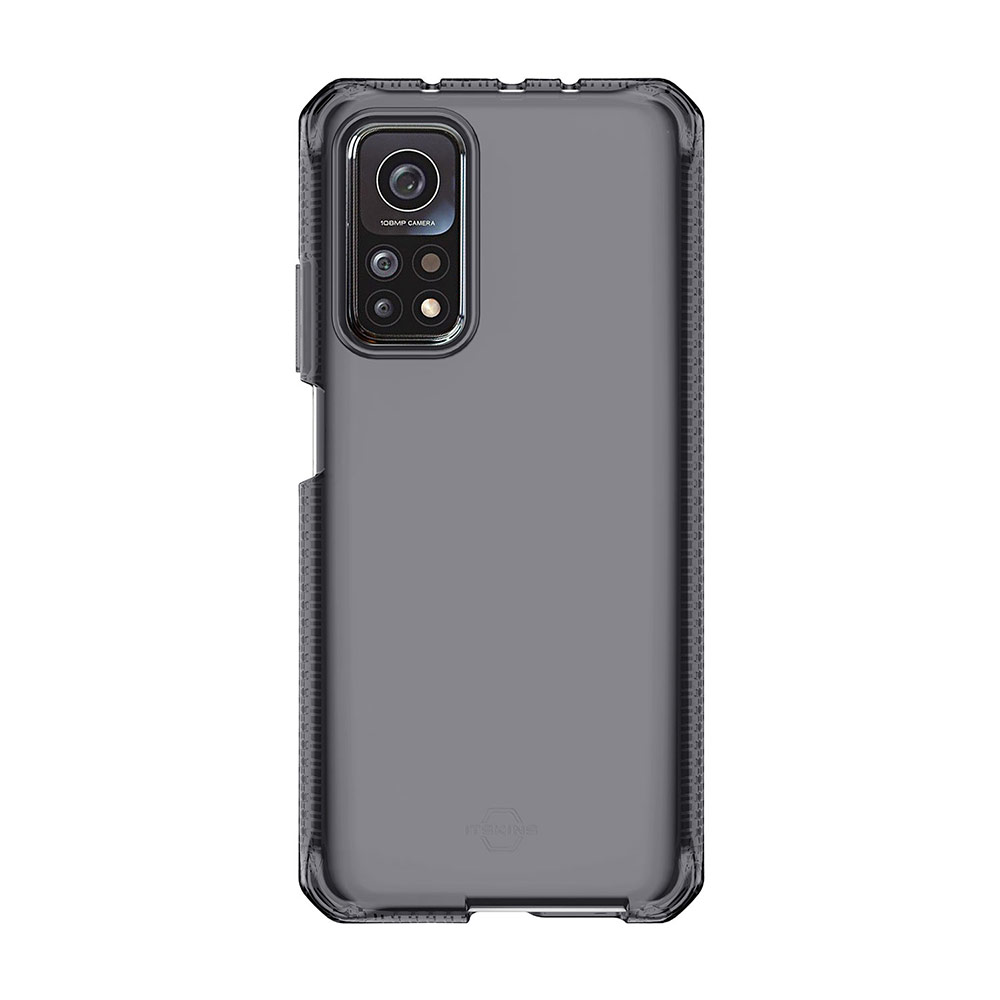 Picture of XiaoMi Mi 10T Pro Mi 10T 5G Case | ITSKINS SPECTRUM CLEAR ANTIMICROBIAL Certified Antishock Protection Case for XiaoMi Mi 10T Pro Mi 10T 5G (Smoke)