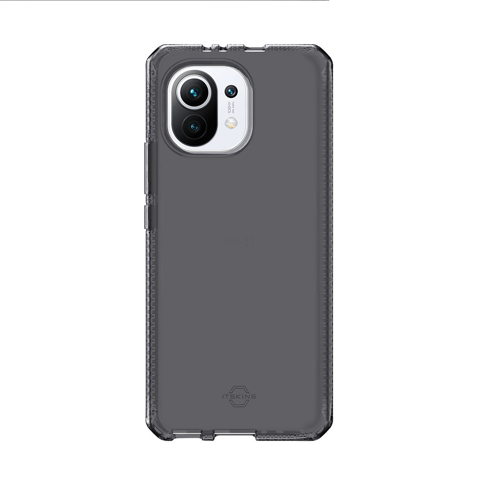 Picture of Xiaomi Mi 11 Case | ITSKINS SPECTRUM CLEAR ANTIMICROBIAL Certified Antishock Protection Case for XiaoMi Mi 11 (Smoke)