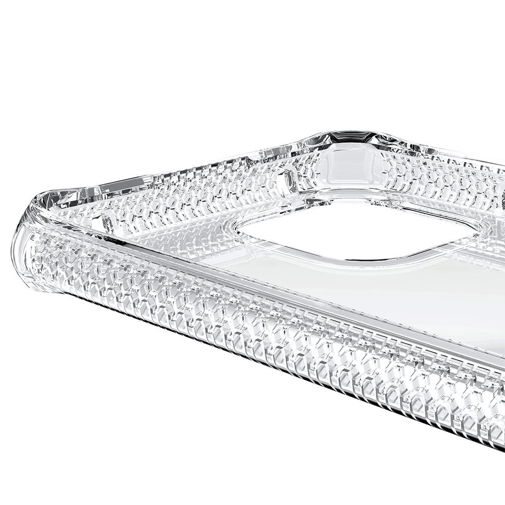 Picture of Xiaomi Mi 11 Lite Case | ITSKINS SPECTRUM CLEAR ANTIMICROBIAL Certified Antishock Protection Case for XiaoMi Mi 11 Lite (Transparent)