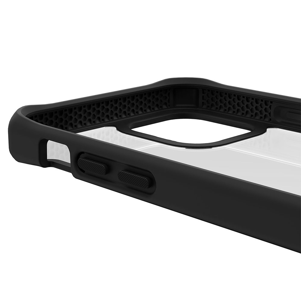 Picture of Apple iPhone 11 Pro Max 6.5 Case | ITSKINS HYBRID SOLID ANTIMICROBIAL Certified Antishock Protection Case for Apple iPhone 11 Pro Max 6.5 iPhone XS Max 6.5 (Plain Black transparent)