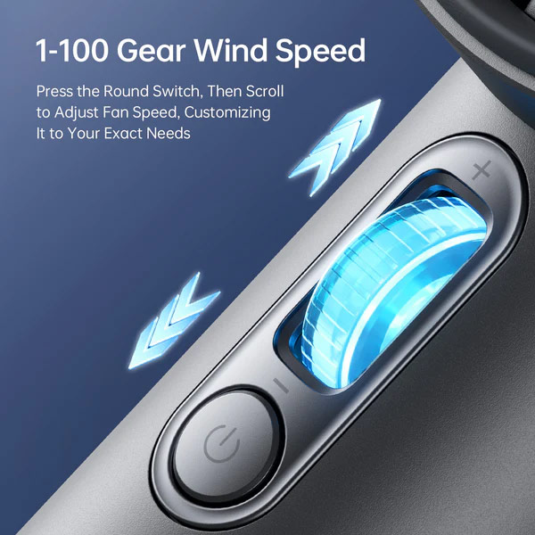 Picture of Jisulife Pro1S 2025 100 Speed Control Aluminum Body Portable Handheld Fan Kipas Jisulife (Bright Brown)