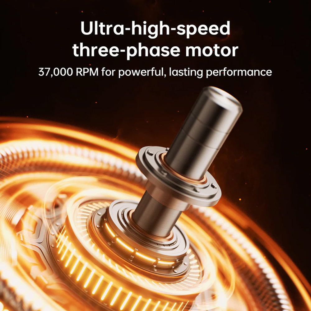 Picture of JISULIFE Malaysia 100 Speed Table Desk Bladeless Blade Less Fan Ultra Pro Portable Desktop Oscillating Fan Strong Airflow with Air Purifier Rechargeable Table Fan for Office Room Travel Outdoor Indoor Picnic Camping Jisulife Table Pro 3