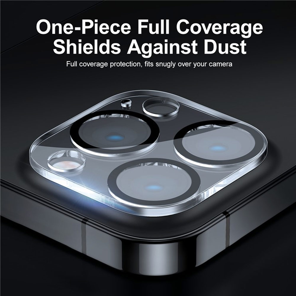 Picture of Apple iPhone 14 Plus 6.7  | Joyroom Gemstone Series 9H Tempered Glass Lens Protector for iPhone 14 iPhone 14 Plus (Clear)