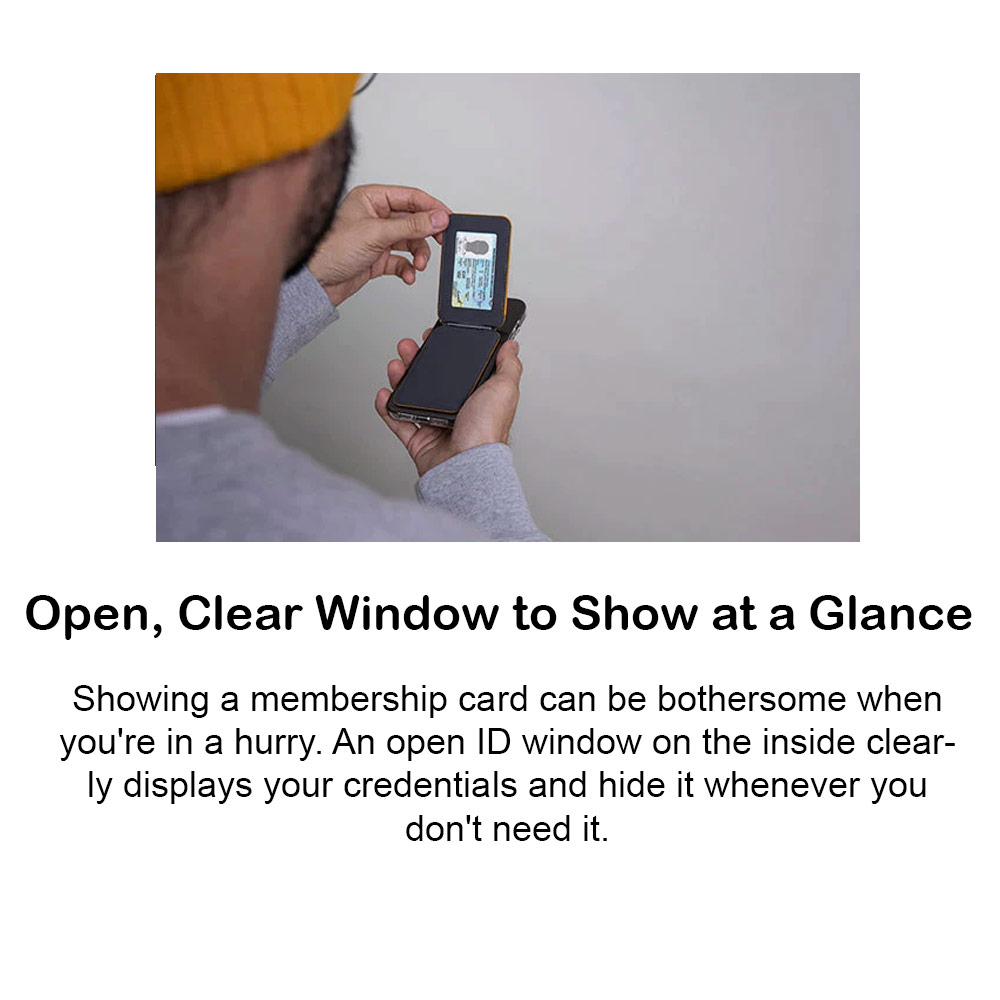 Picture of Apple iPhone 14 Pro Max 6.7  | MOFT Snap Magnetic Compatible Flash Wallet and Stand for iPhone 13 iPhone 14 Pro Max Card Holder Phone Stand (Blue)