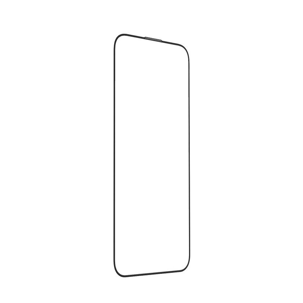 Picture of Apple iPhone 15 Pro Max 6.7 Screen Protector | Momax 3D Full Coverage Tempered Glass Screen Protector for Apple iPhone 15 Pro Max 6.7 with Easy DIY Installation Kit Helper (HD Ultra Clear Black)