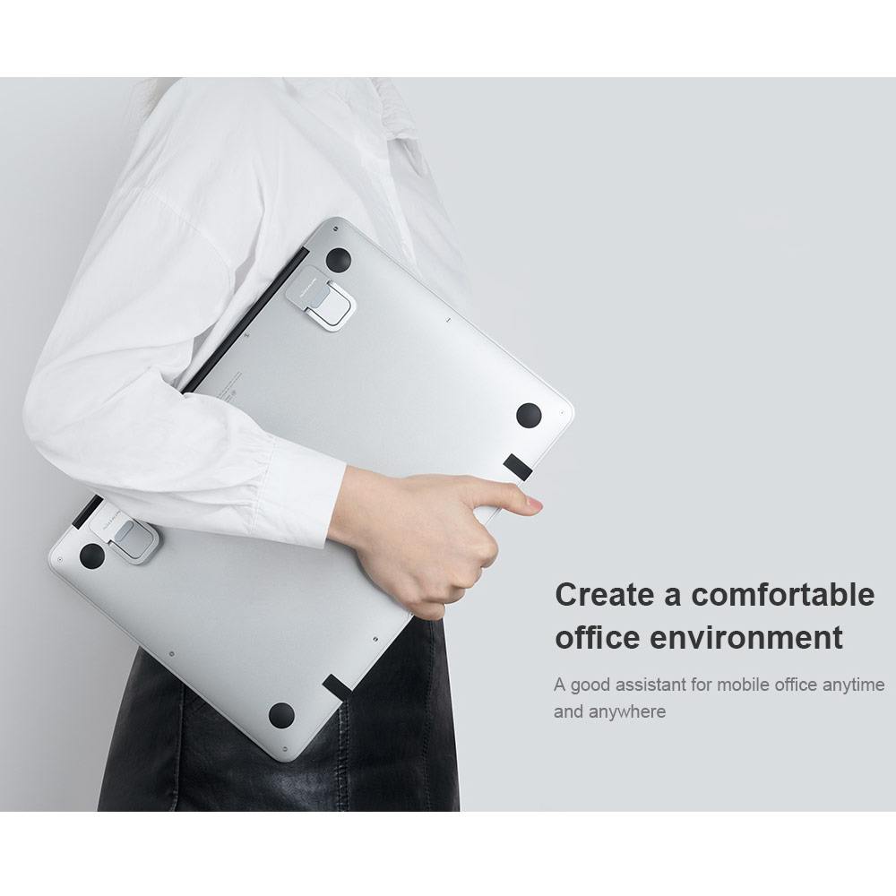 Picture of Nillkin Bolster Laptop Tablet Mini Stand Foldable Portable Stand Holder Heat Dissipation for Laptop Notebook (Black)