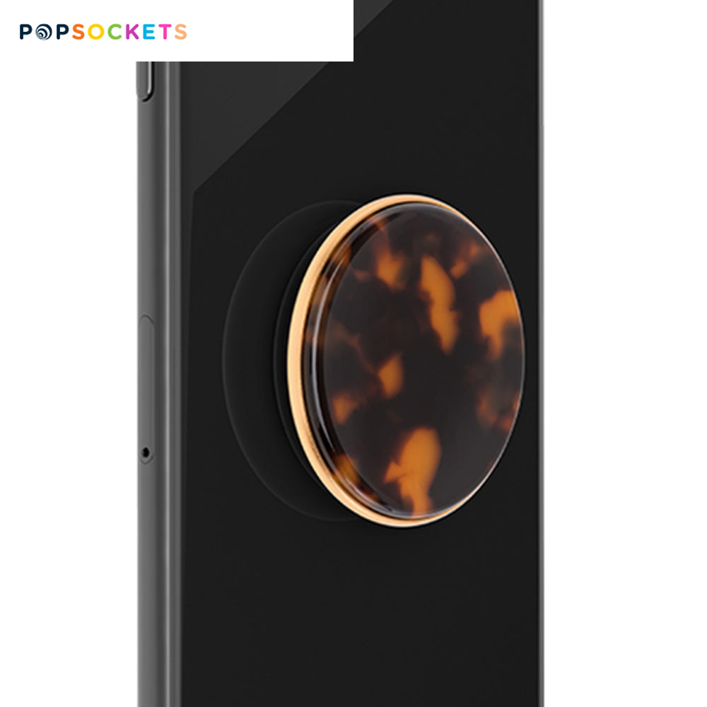 Picture of Popsockets PopGrip Swappable Lux Premium Series ( Acetate Classic Tortoise )