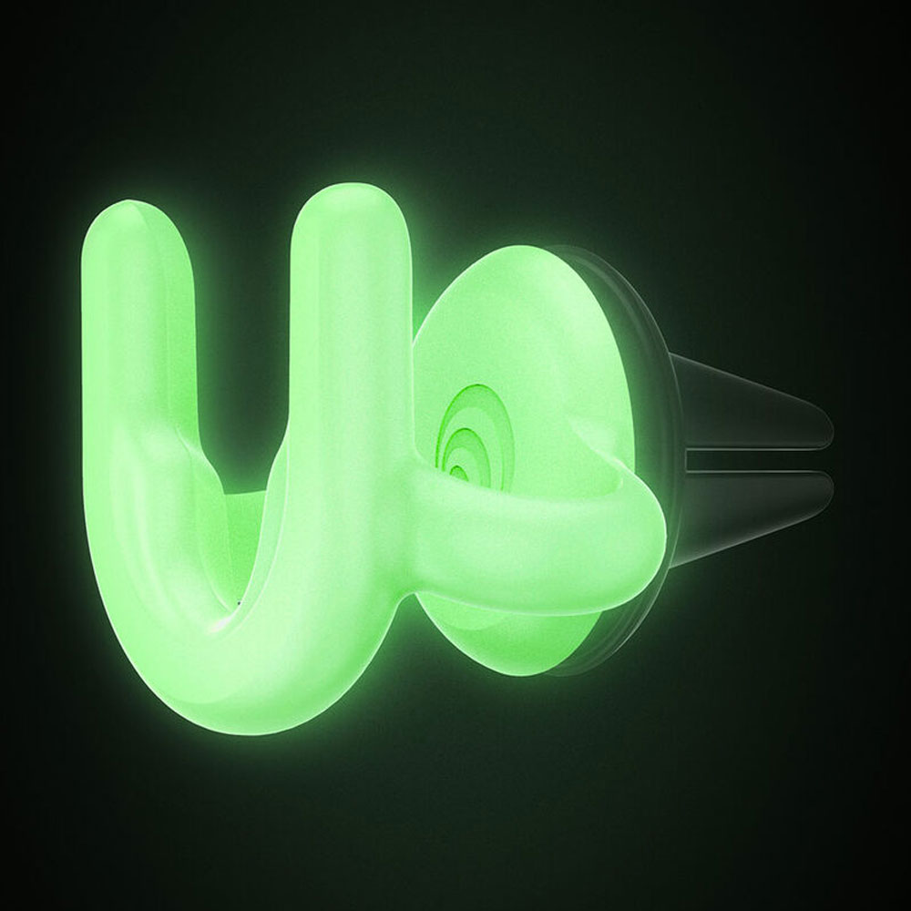 Picture of Popsockets PopMount 2 Car Vent Popsockets Car Mount Car Vent Mount (Glow in Dark)