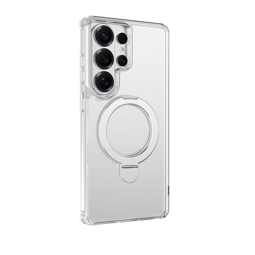 Picture of Samsung Galaxy S26 Ultra Case | Raptic Air Stand Magnetic Compatible Drop Protection Case for Samsung Galaxy S26 Ultra (Clear)