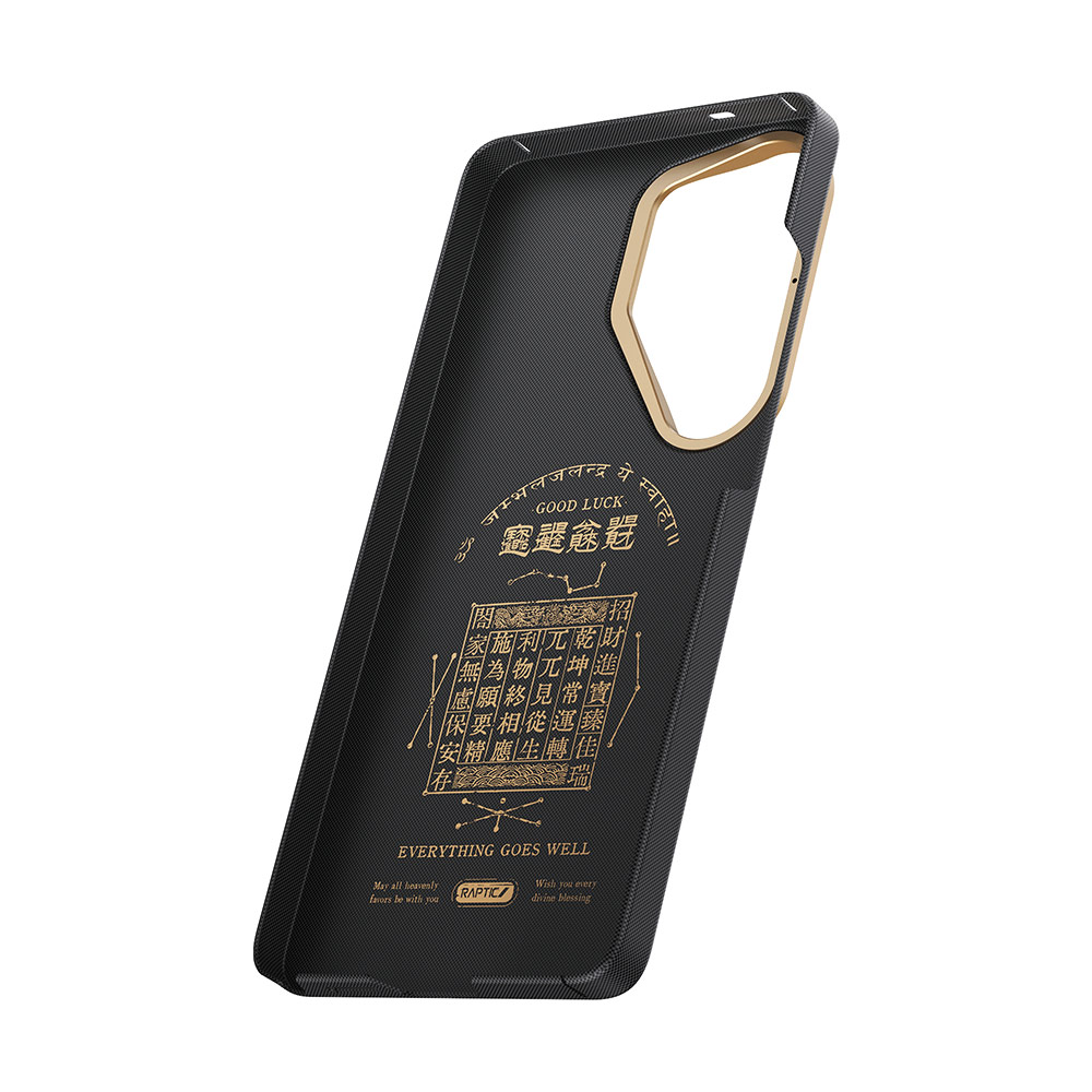 Picture of Samsung Galaxy S26 Ultra Case | Raptic Aramid Geotic Skin Magnetic Compatible Protection Case for Samsung Galaxy S26 Ultra (Fortune)