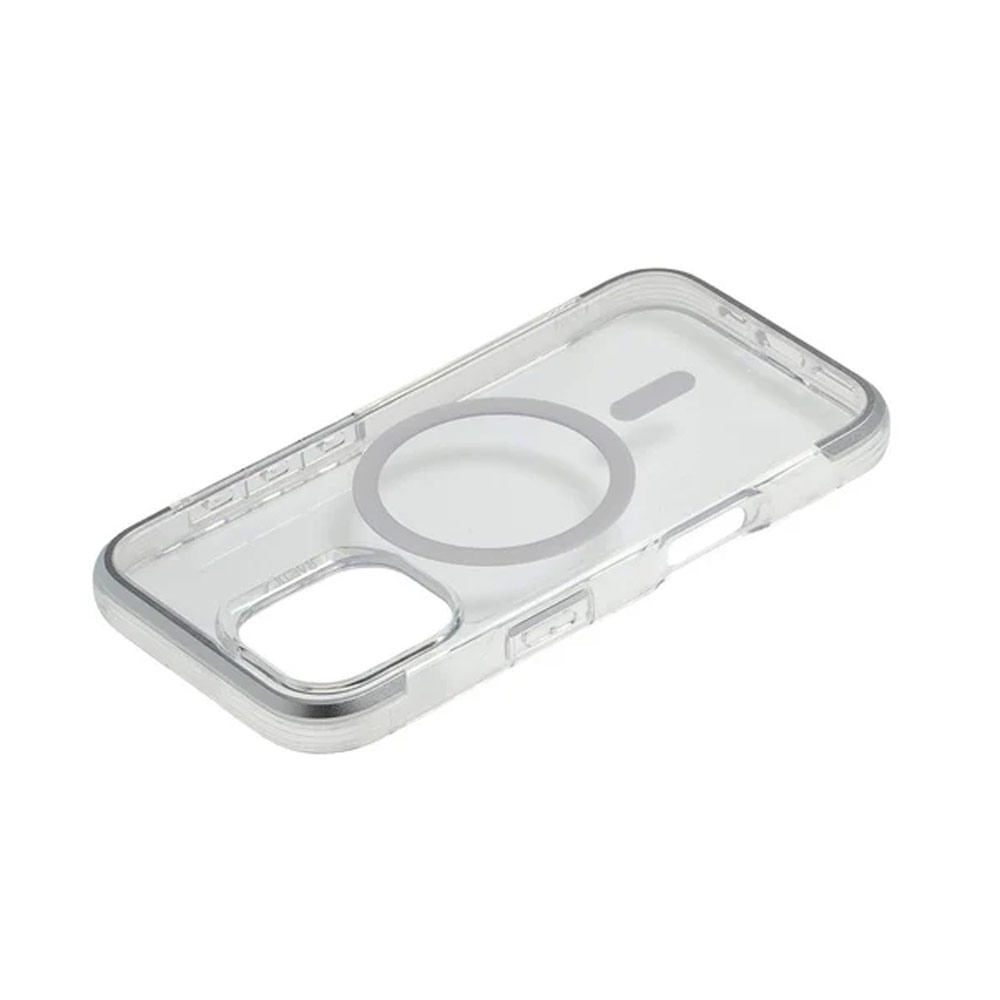 Picture of Apple iPhone 16 6.1 Case | Raptic Air MgSafe Magnetic Compatible Drop Protection Case for iPhone 16 6.1 (Silver)