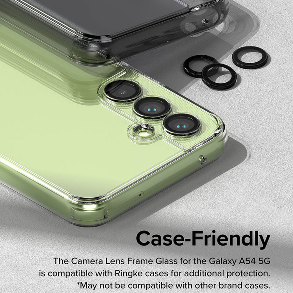 Picture of Samsung Galaxy A54 5G | Ringke Camera Lens Frame Glass for Samsung Galaxy A54 5G (Black)