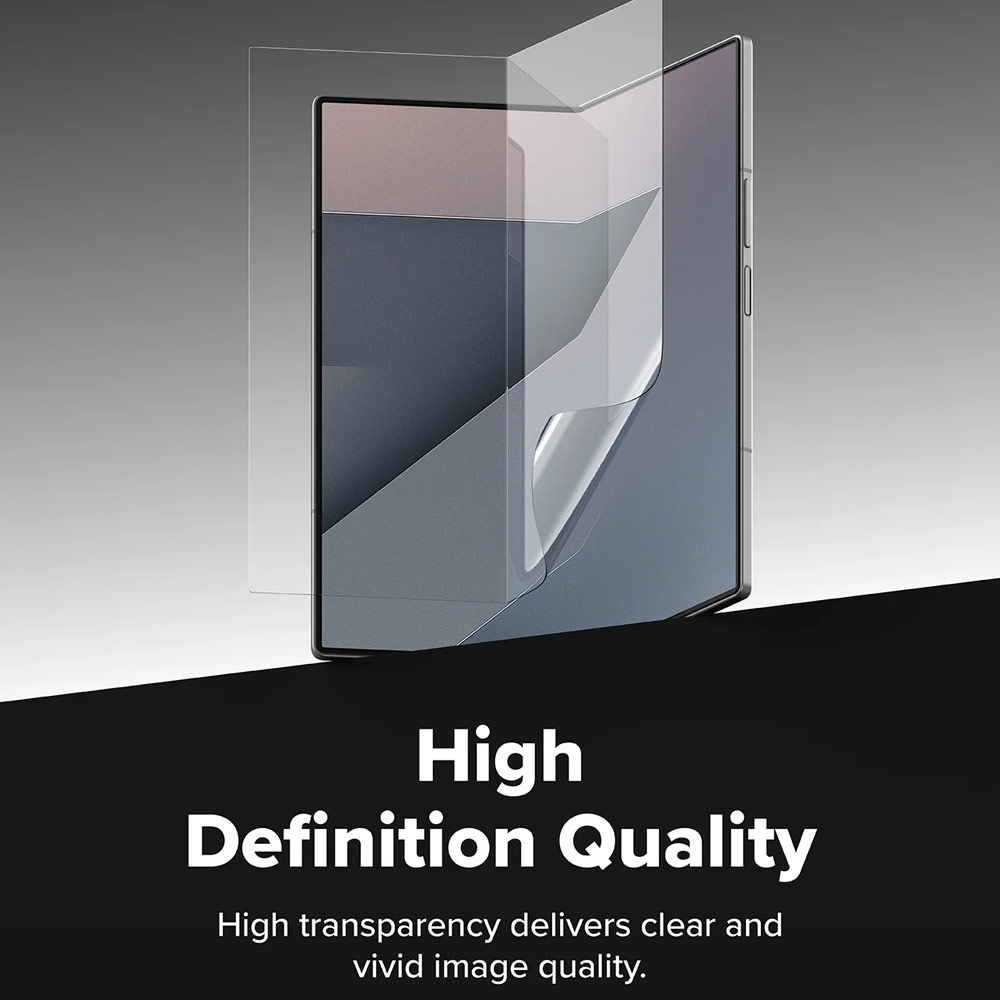 Picture of Samsung Galaxy Z Fold 7 Screen Protector | Ringke Screen Protector Dual Easy Film Interior Screen Protector for Samsung Galaxy Z Fold 7 (2pcs Pack)
