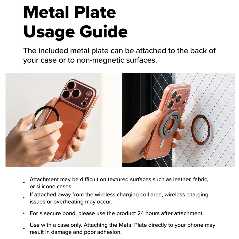 Picture of Ringke Dual Magnetic Smart Ring Phone Grip and Kickstand Stand Zinc Alloy (Black)