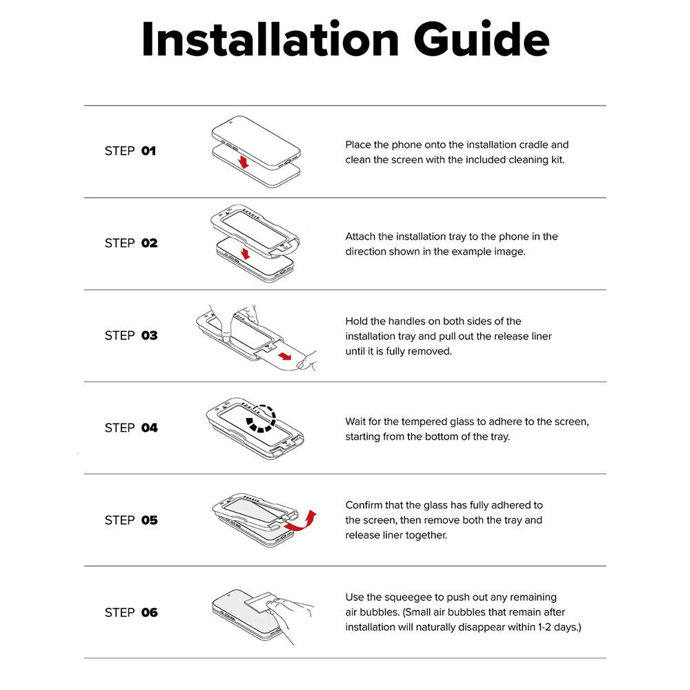 Picture of OnePlus 15 Screen Protector | Ringke Easy Slide Tempered Glass Screen Protector for OnePlus 15 (2 Pack)