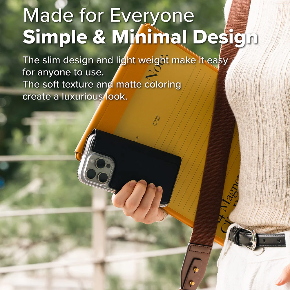 Picture of Apple iPhone 15 Plus 6.7 | Ringke Folio Wallet Magnetic Flip Cover Card Holder for iPhone 16 Pro Max iPhone 16 Plus (Black)