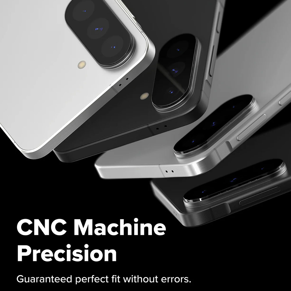 Picture of Samsung Galaxy A57  | Ringke Full coverage camera protector  with Easy Installation for Samsung Galaxy A57 (Black)