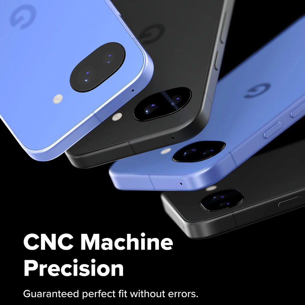 Picture of Google Pixel 10a  | Ringke Full coverage camera protector  with Easy Installation for Google Pixel 10a (Black)