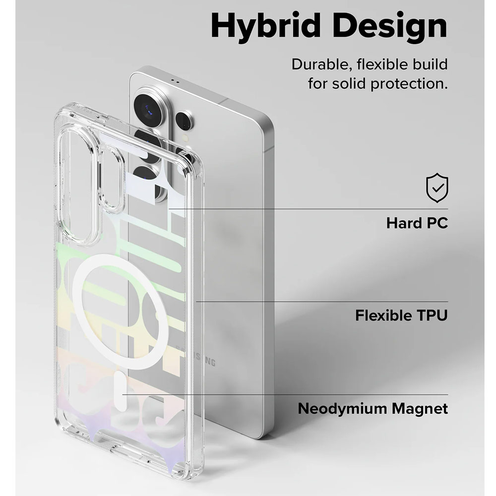 Picture of Samsung Galaxy S26 Ultra Case | Ringke Fusion Design Magnetic Transparent Protection Case for Samsung Galaxy S26 Ultra (Seoul)