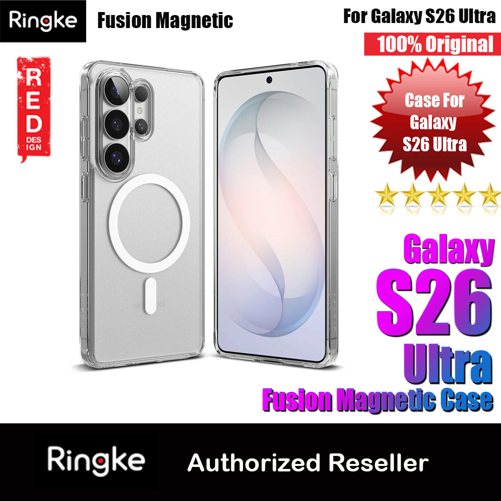 Picture of Ringke Fusion Magnetic Transparent Protection Case for Samsung Galaxy S26 Ultra (Matte) Samsung Galaxy S26 Ultra- Samsung Galaxy S26 Ultra Cases, Samsung Galaxy S26 Ultra Covers, iPad Cases and a wide selection of Samsung Galaxy S26 Ultra Accessories in Malaysia, Sabah, Sarawak and Singapore 
