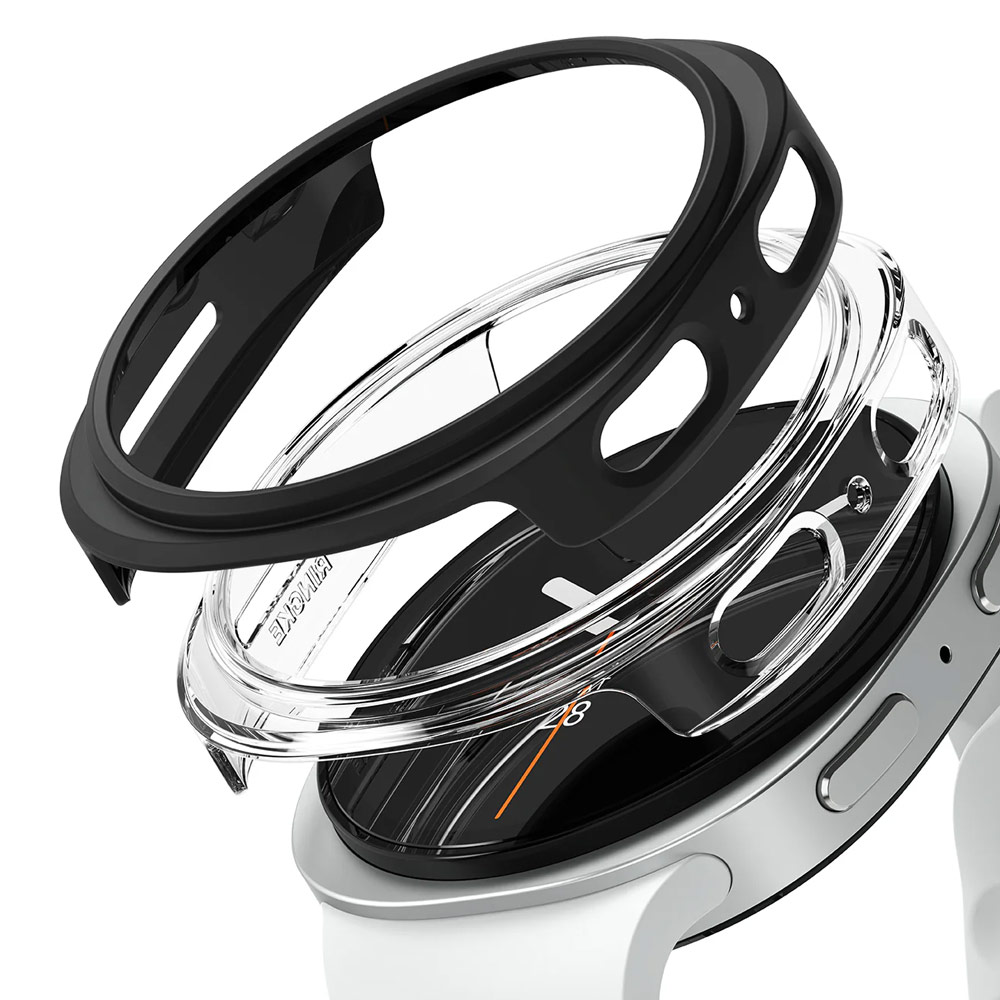 Picture of Samsung Galaxy Watch 8 40mm Case | Ringke Slim Protection Case for Samsung Galaxy Watch 8 40mm (Clear Matte Black)