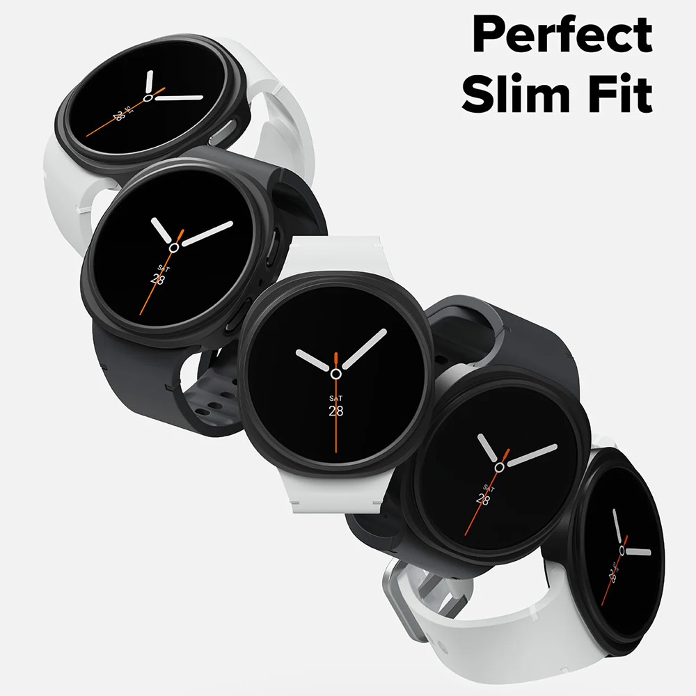 Picture of Samsung Galaxy Watch 8 40mm Case | Ringke Slim Protection Case for Samsung Galaxy Watch 8 40mm (Clear Matte Black)