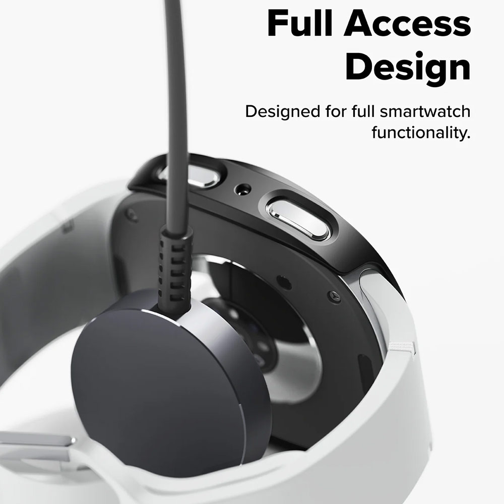 Picture of Samsung Galaxy Watch 8 40mm Case | Ringke Slim Protection Case for Samsung Galaxy Watch 8 40mm (Clear Matte Black)