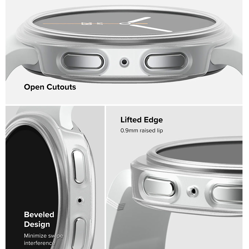 Picture of Samsung Galaxy Watch 8 44mm Case | Ringke Slim Protection Case for Samsung Galaxy Watch 8 44mm (Clear Alpine Clear)