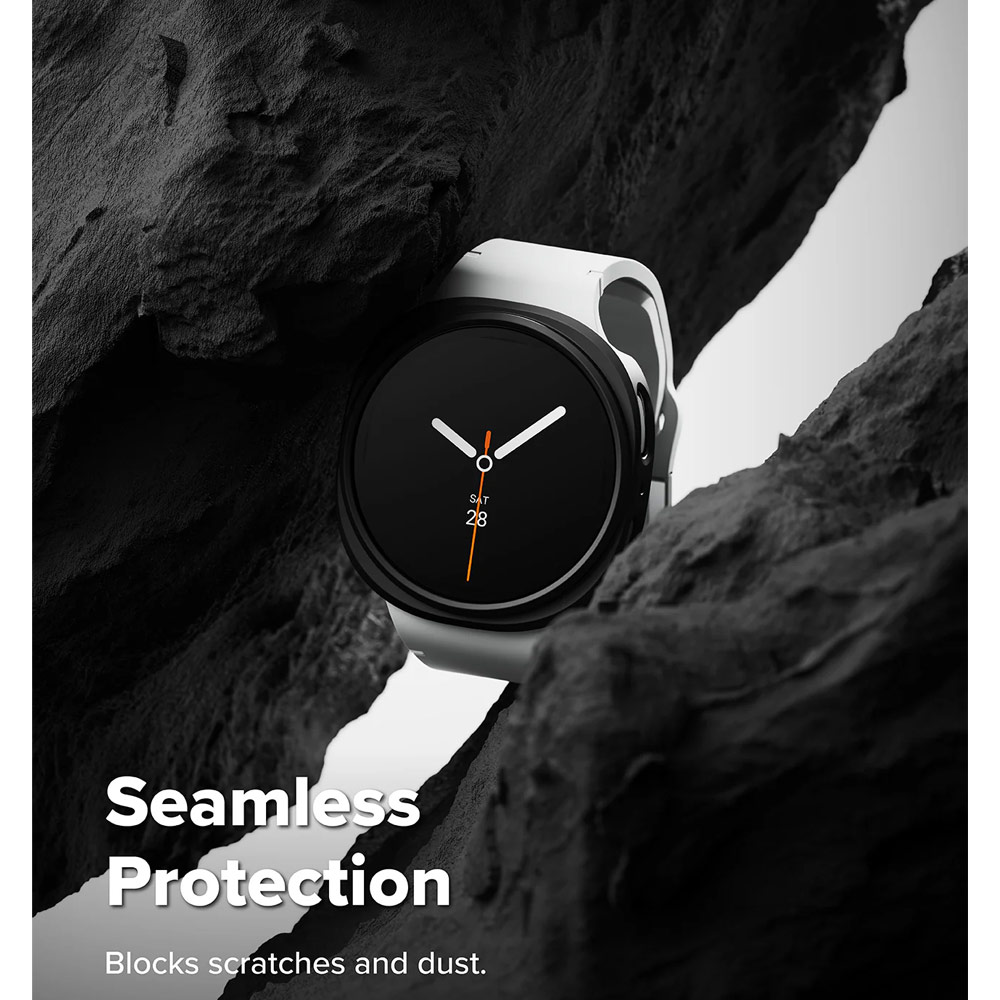 Picture of Samsung Galaxy Watch 8 44mm Case | Ringke Slim Protection Case for Samsung Galaxy Watch 8 44mm (Clear Matte Black)