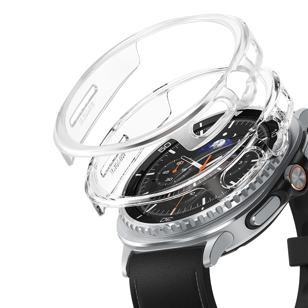 Picture of Samsung Galaxy Watch 8 Classic 46mm Case | Ringke Slim Protection Case for Samsung Galaxy Watch 8 Classic 46mm (Clear Alpine Clear)