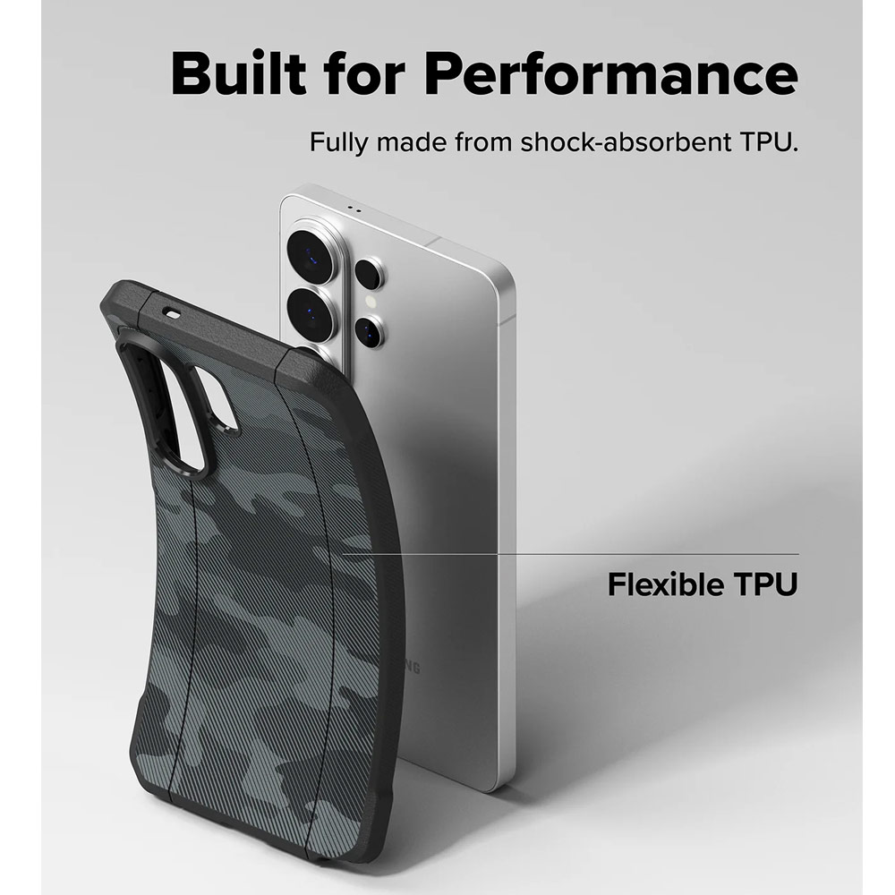 Picture of Samsung Galaxy S26 Ultra Case | Ringke Onyx Alpha Drop Protection Case for Samsung Galaxy S26 Ultra (Camo Black)