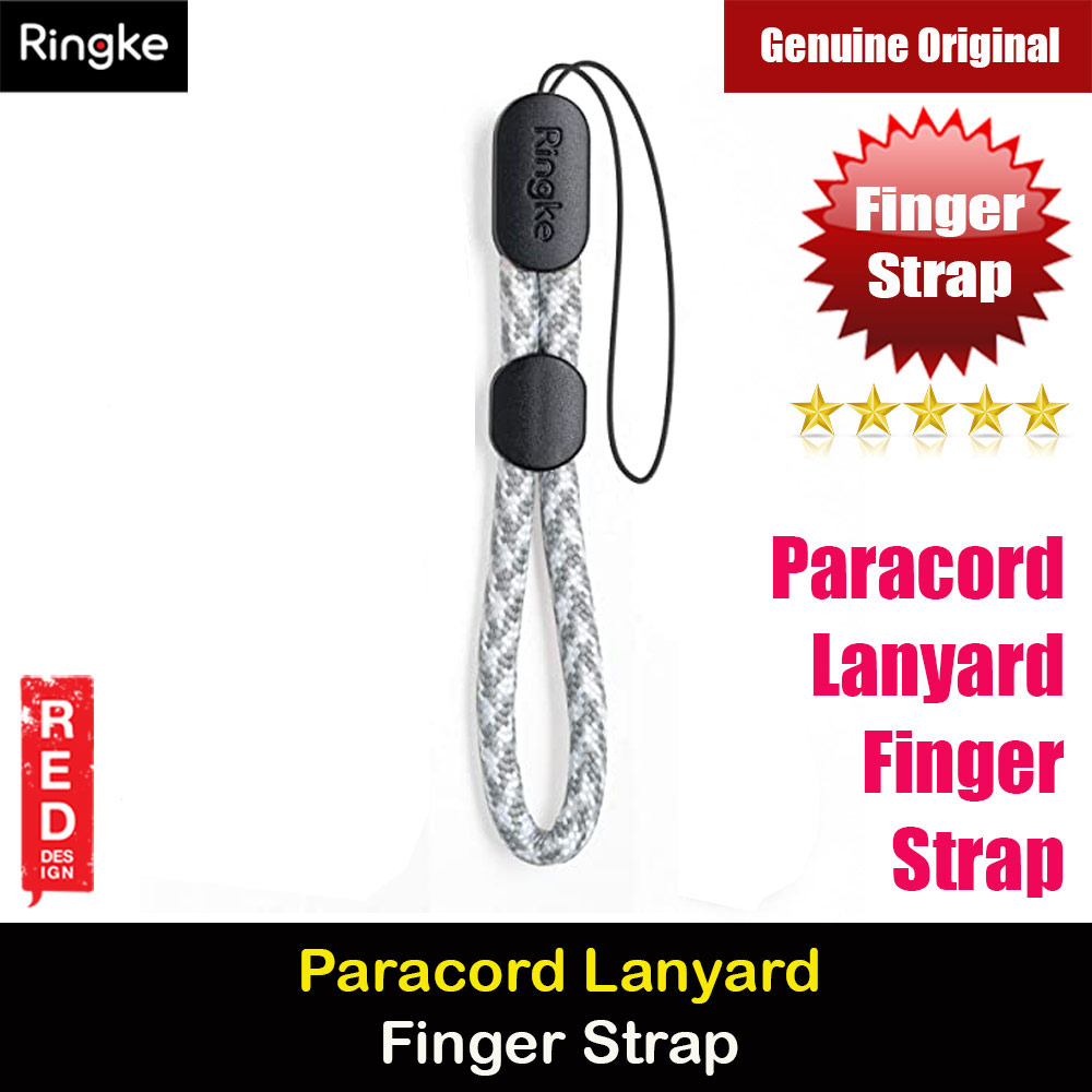 Picture of Ringke Paracord Lanyard Finger Strap (Checkered Gray) Red Design- Red Design Cases, Red Design Covers, iPad Cases and a wide selection of Red Design Accessories in Malaysia, Sabah, Sarawak and Singapore 