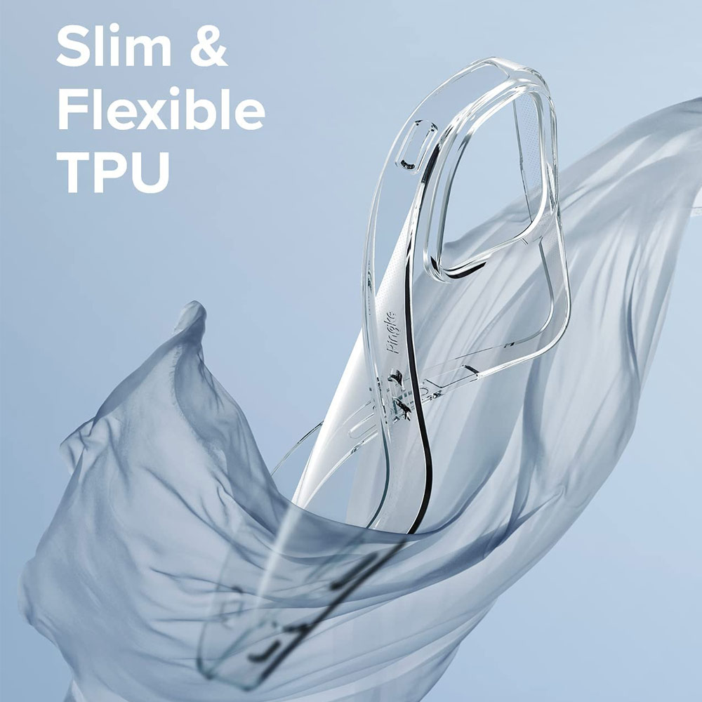 Picture of Apple iPhone 13 Pro 6.1 Case | Ringke Air Soft TPU Protection Case for Apple iPhone 13 Pro 6.1 (Clear)