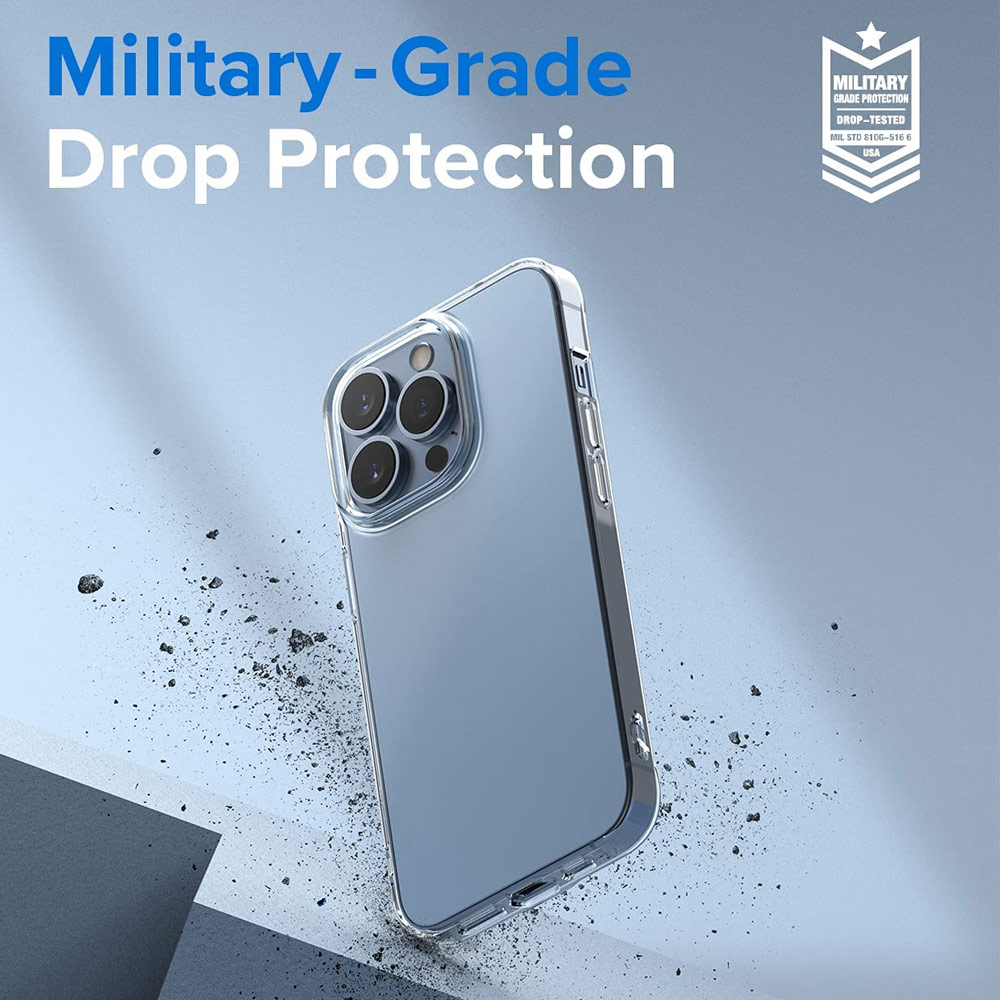 Picture of Apple iPhone 13 Pro 6.1 Case | Ringke Air Soft TPU Protection Case for Apple iPhone 13 Pro 6.1 (Clear)