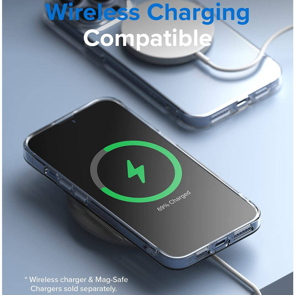 Picture of Apple iPhone 13 Pro 6.1 Case | Ringke Air Soft TPU Protection Case for Apple iPhone 13 Pro 6.1 (Clear)