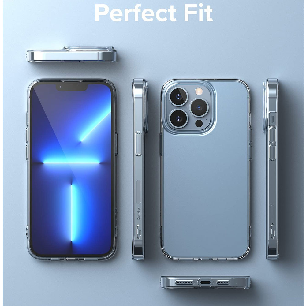Picture of Apple iPhone 13 Pro 6.1 Case | Ringke Air Soft TPU Protection Case for Apple iPhone 13 Pro 6.1 (Clear)