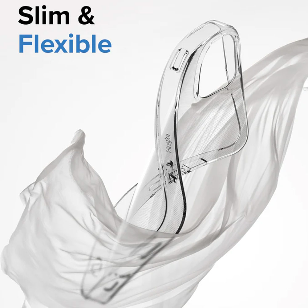 Picture of Apple iPhone 14 6.1 Case | Ringke Air Slim Thin Soft TPU Case for Apple iPhone 14 6.1 (Clear)