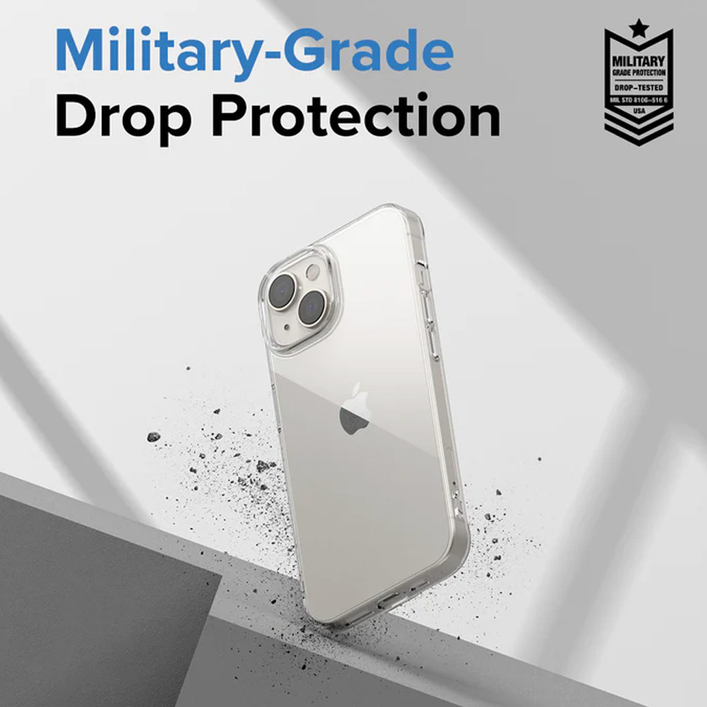 Picture of Apple iPhone 14 Plus 6.7 Case | Ringke Air Slim Thin Soft TPU Case for Apple iPhone 14 Plus 6.7 (Clear)