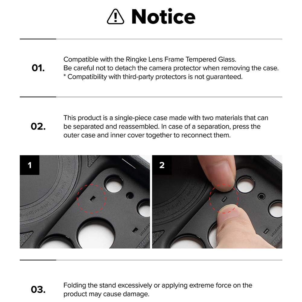 Picture of Apple iPhone 17 Pro Max 6.9 Case | Ringke Alles Magnetic Compatible Heavy Duty Drop Protection Case with Kickstand and Camera Control button cover  for iPhone 17 Pro Max 6.9 (Gunmetal)